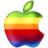 Apple Rainbow Icon